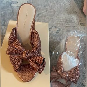 Loeffer Randall Penny Knot Mules NWT